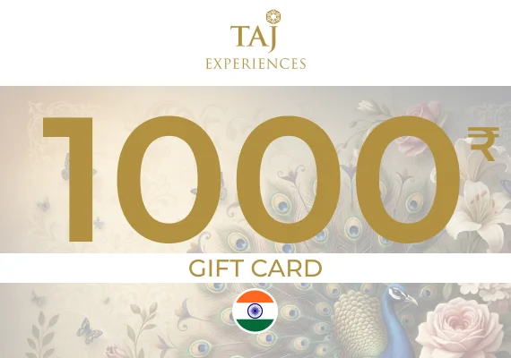 Taj Experiences Gift Card 1000 INR