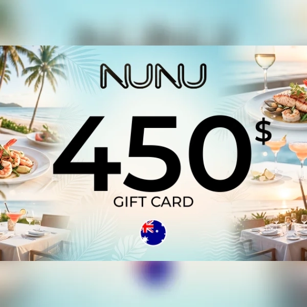 NuNu Gift Card 450 AUD Key - AUSTRALIA