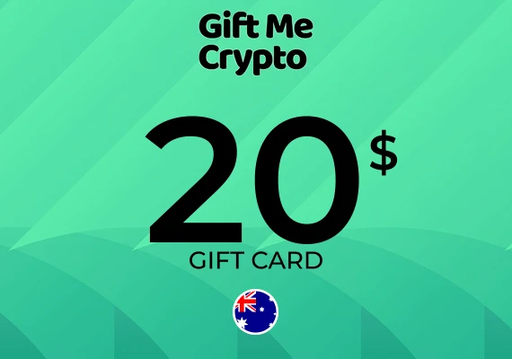 Gift Me Crypto Gift Card 20 AUD 
