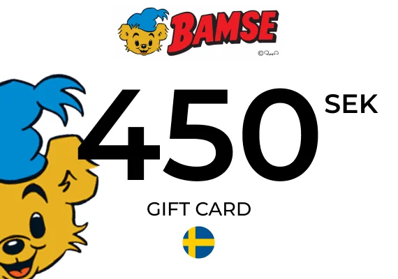 Bamse Gift Card 450 SEK