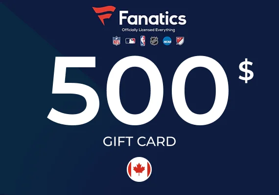 Fanatics Gift Card 500 CAD