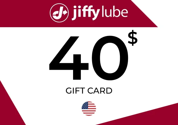 Jiffy Lube Gift Card 40 USD