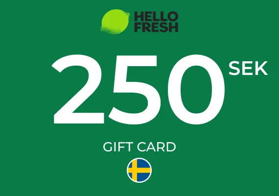 HelloFresh Gift Card 250 SEK