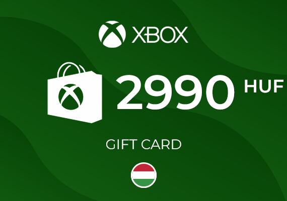 Xbox Live Gift Card 2990 HUF Xbox Live Gift Card 2990 HUF