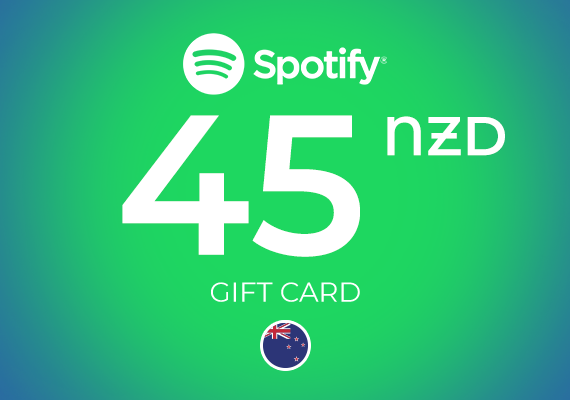 Spotify Gift Card 45 NZD Spotify Gift Card 45 NZD
