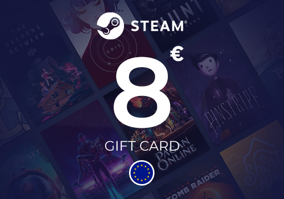 Steam Wallet Gift Card 8 EUR
