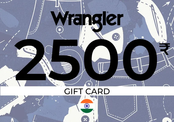 Wrangler Gift Card 2500 INR