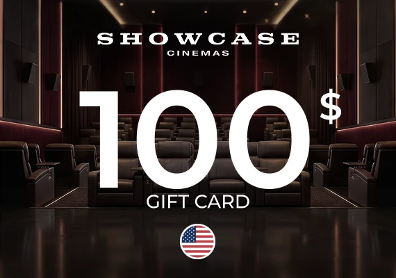 Showcase Cinemas Gift Card 100 USD