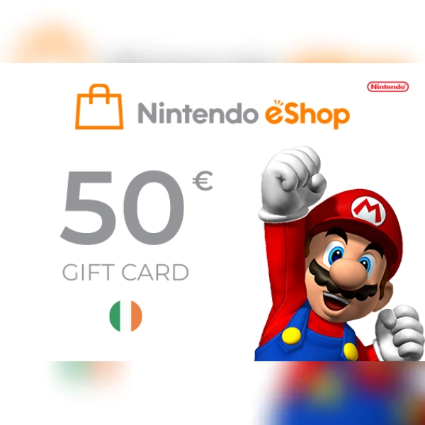 Nintendo eShop Card 50 EUR Key - IRELAND