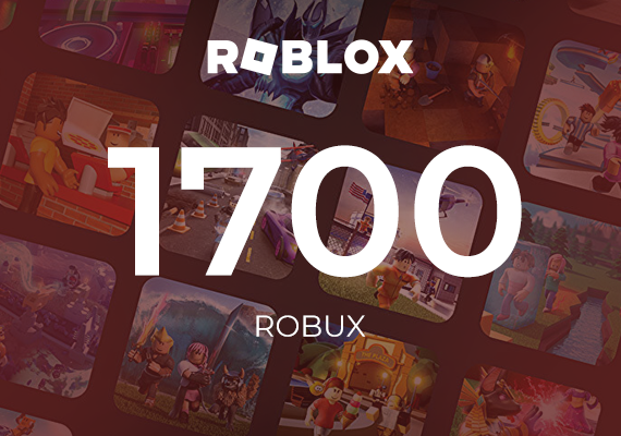 Roblox Card 1700 Robux Key - GLOBAL