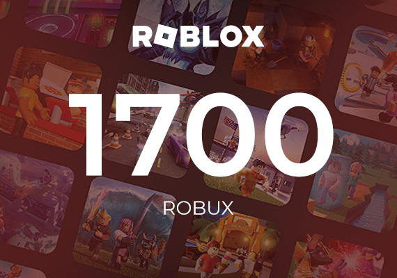 Cheapest Roblox 1700 Robux (20 USD)