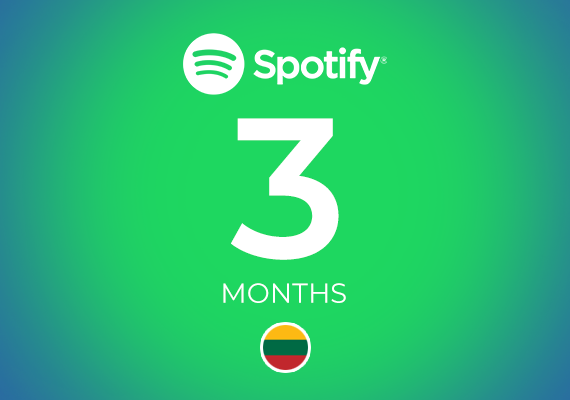 Spotify Premium Months Key LITHUANIA