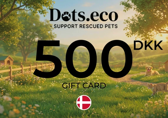 Dots.eco - Support Rescued Pets Gift Card 500 DKK