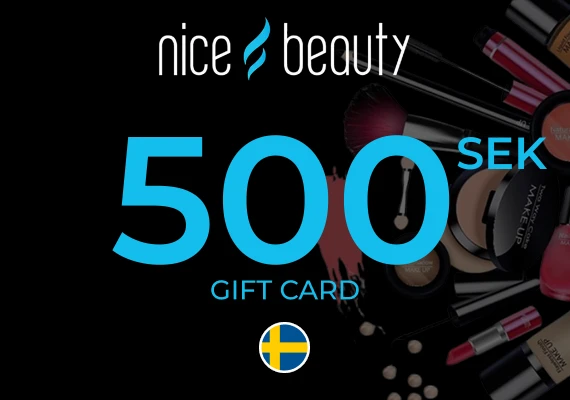 NiceBeauty.se Gift Card 500 SEK