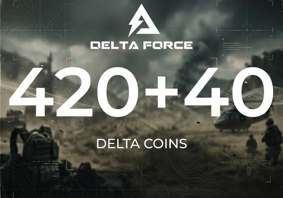 Delta Force - 420 + 40 Delta Coins