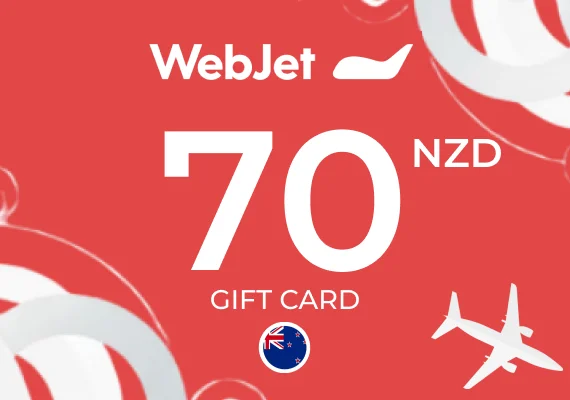 Webjet Gift Card 70 NZD