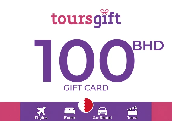ToursGift Gift Card 100 BHD