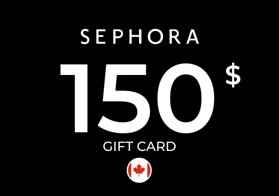 Sephora Gift Card 150 CAD
