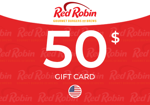 Red Robin Gift Card 50 USD