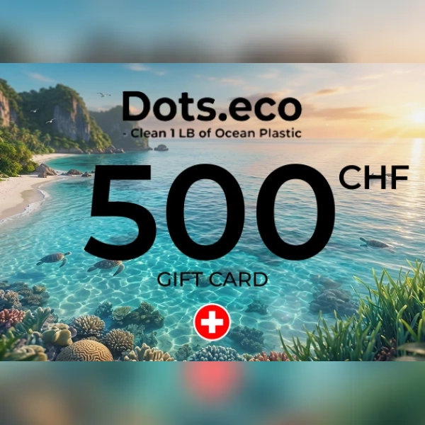 Dots.eco - Clean 1 LB of Ocean Plastic Gift Card 500 CHF Key - SWITZERLAND