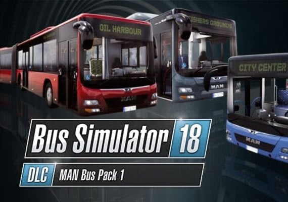 Bus Simulator 18 - MAN Bus Pack 1 (DLC) (PC) Bus Simulator 18 - MAN Bus Pack 1 (DLC) (PC)