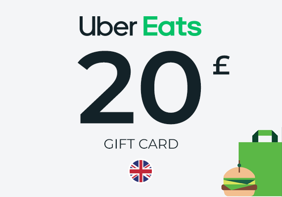 Uber Eats Gift Card 20 GBP