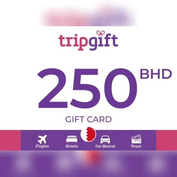 TripGift Gift Card 250 BHD Key - BAHRAIN