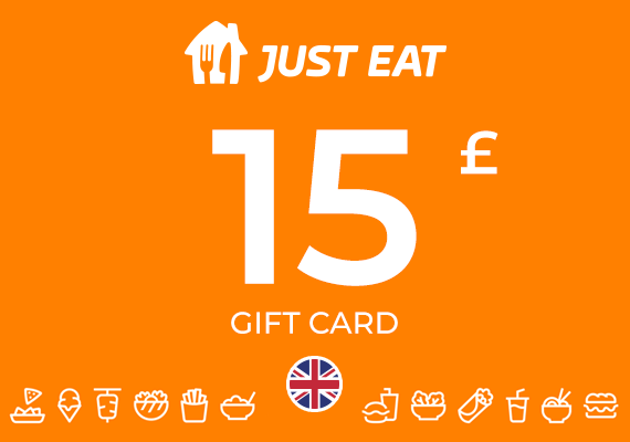 Just Eat Gift Card 15 GBP