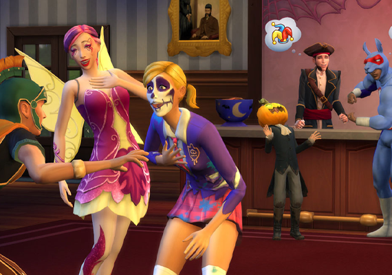 Elevate your Sim's living space with eerie and haunting decorations. Elevate your Sim's living space with eerie and haunting decorations.