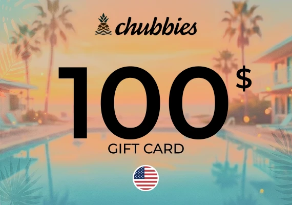 Chubbies Gift Card 100 USD