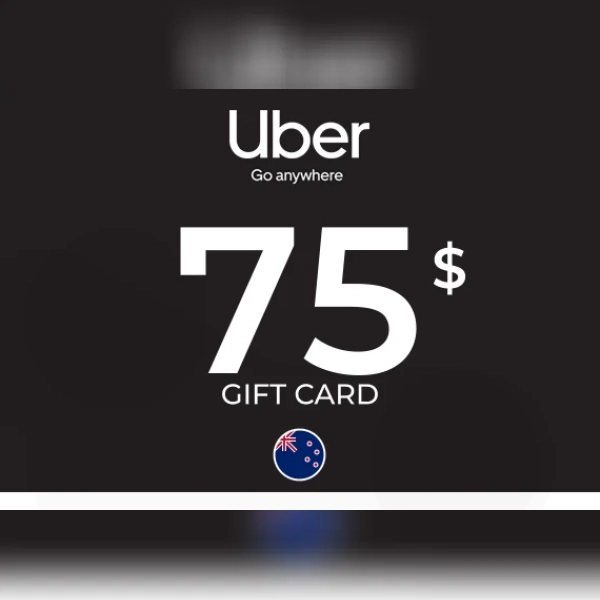 Uber Rides Gift Card 75 NZD Key - NEW ZEALAND