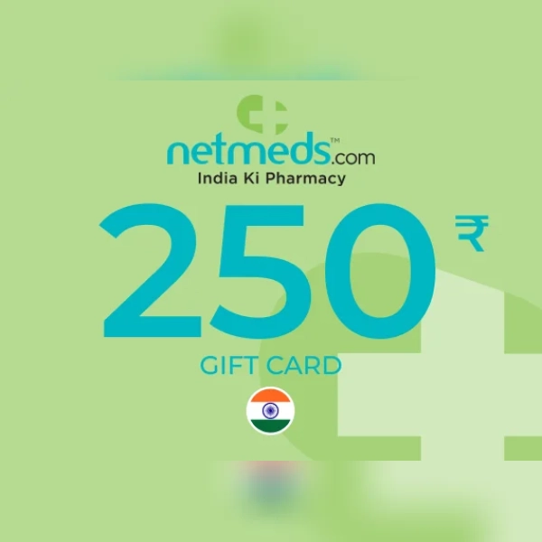 Netmeds Gift Card 250 INR Key - INDIA