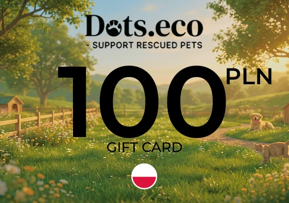 Dots.eco - Support Rescued Pets Gift Card 100 PLN