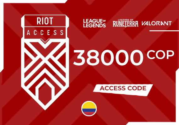 Riot Access Code 38000 COP Riot Access Code 38000 COP