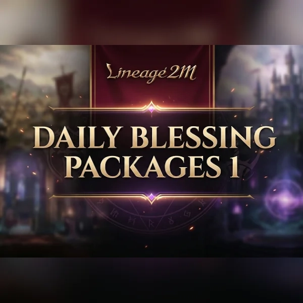 Lineage2M - Daily Blessing Packages 1 Direct Top-Up - GLOBAL