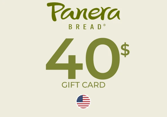 Panera Bread Gift Card 40 USD