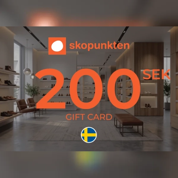 Skopunkten Gift Card 200 SEK Key - SWEDEN
