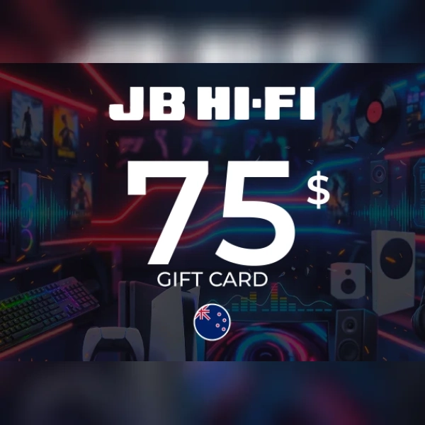JB Hi-Fi Gift Card 75 NZD Key - NEW ZEALAND