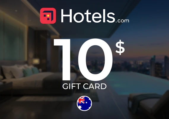 Hotels.com Gift Card 10 AUD