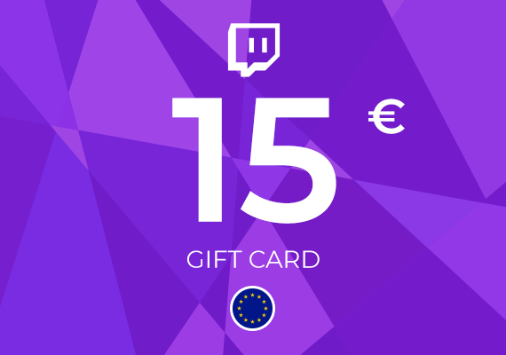 Twitch Gift Card 15 EUR Twitch Gift Card 15 EUR