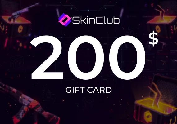 Skin.Club 200 USD Gift Card