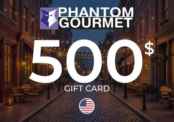 Phantom Gourmet Gift Card 500  USD
