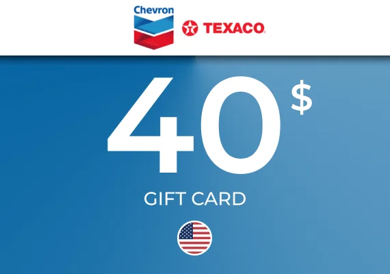 Chevron and Texaco USA Gift Card 40 USD