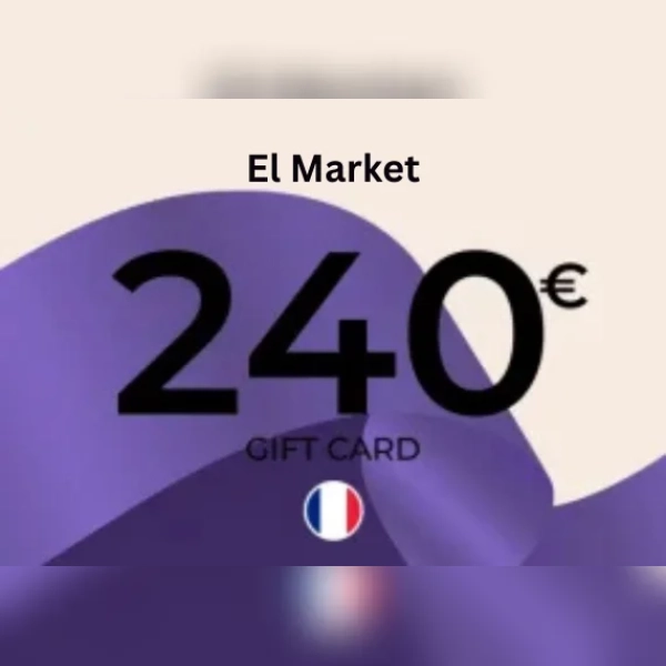 El Market Gift Card 240 EUR Key - FRANCE