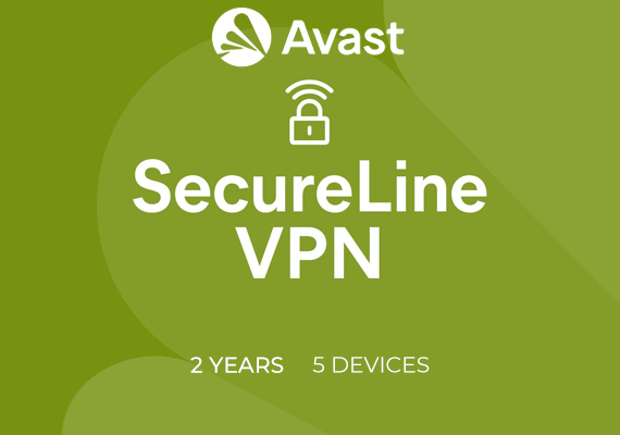 Avast SecureLine VPN 2 Year 5 Devices Avast SecureLine VPN 2 Year 5 Devices