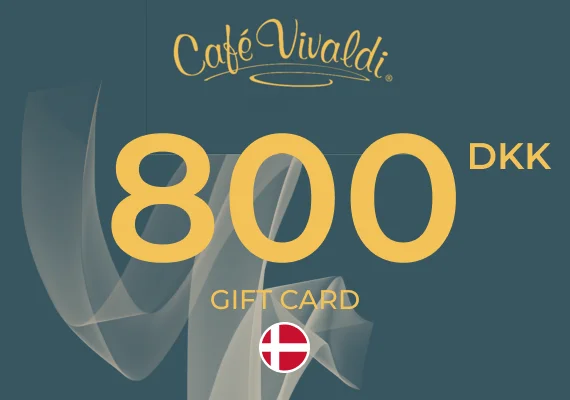 Café Vivaldi Gift Card 800 DKK