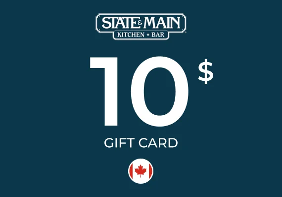 State & Main Gift Card 10 CAD