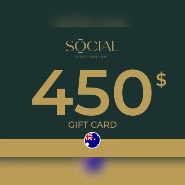 Social Eating House + Bar Gift Card 450 AUD Key - AUSTRALIA