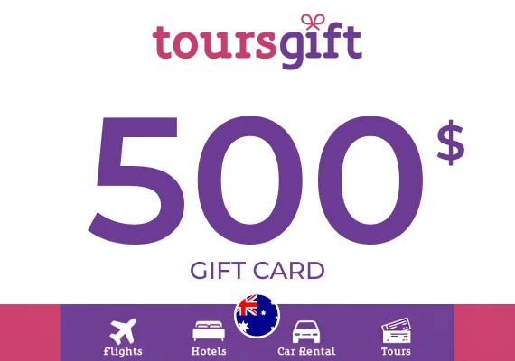 ToursGift Gift Card 500 AUD