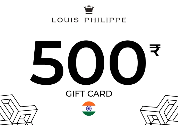 Louis Philippe India Gift Card 500 INR